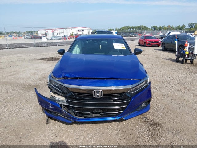 Продаж на аукціоні авто 2021 Honda Accord Sport, vin: 1HGCV1F39MA033098, номер лоту: 45927920