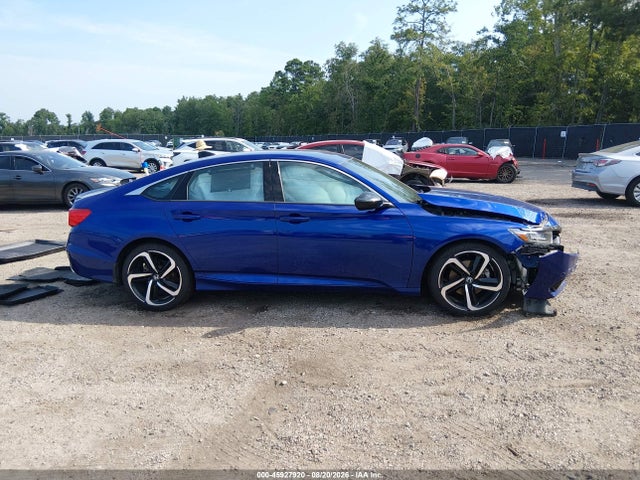 Продаж на аукціоні авто 2021 Honda Accord Sport, vin: 1HGCV1F39MA033098, номер лоту: 45927920