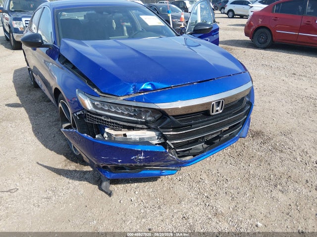 Продаж на аукціоні авто 2021 Honda Accord Sport, vin: 1HGCV1F39MA033098, номер лоту: 45927920