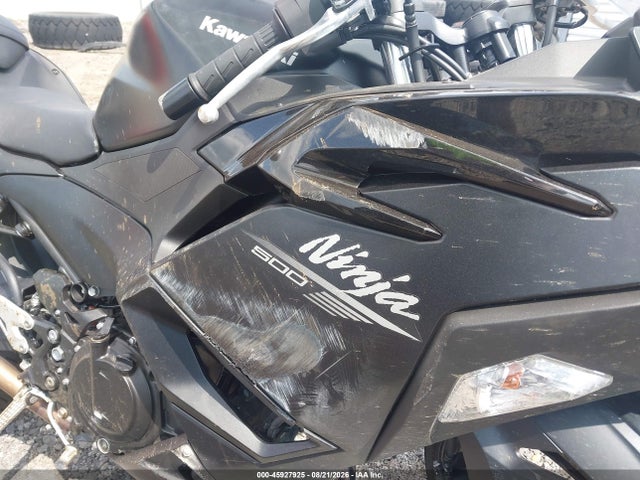 45927925 :رقم المزاد ، ML5EXGH19TDA89732 vin ، 2026 Kawasaki Ex500 H مزاد بيع