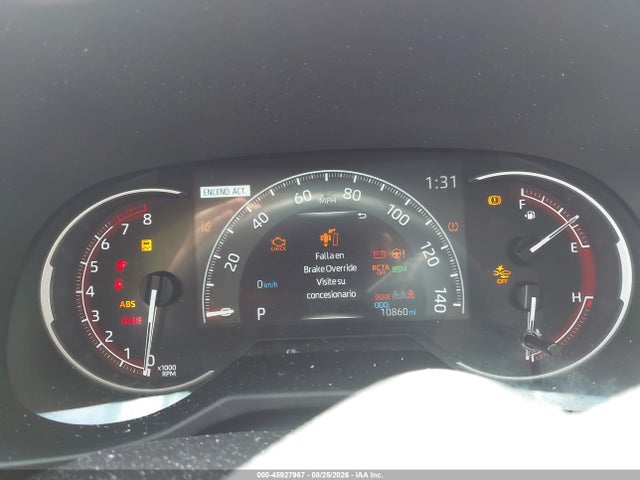 45927967 :رقم المزاد ، 2T3P1RFV5SW615788 vin ، 2025 Toyota Rav4 Xle مزاد بيع