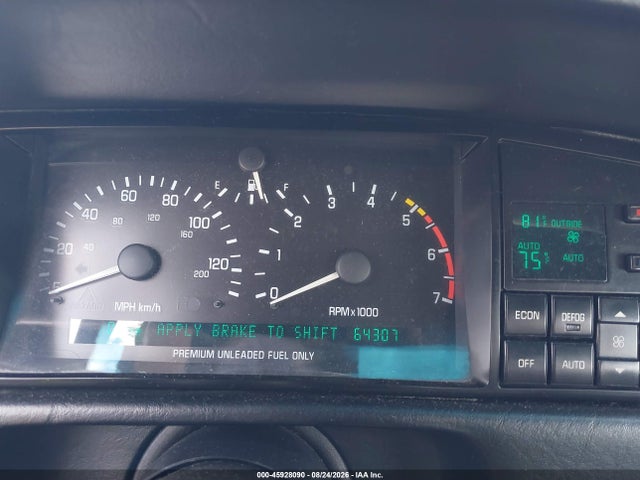1992 Cadillac Eldorado მანქანა იყიდება აუქციონზე, vin: 1G6EL13BXNU620941, აუქციონის ნომერი: 45928090