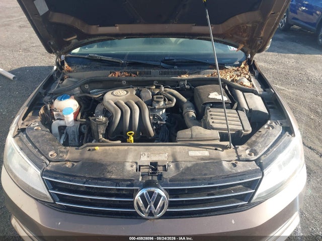 2015 Volkswagen Jetta S მანქანა იყიდება აუქციონზე, vin: 3VW2K7AJ9FM272021, აუქციონის ნომერი: 45928096