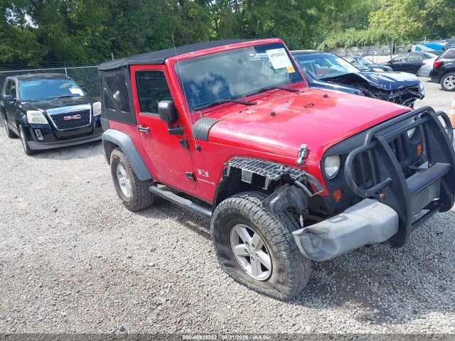2008 Jeep Wrangler X მანქანა იყიდება აუქციონზე, vin: 1J4FA24138L550464, აუქციონის ნომერი: 45928202