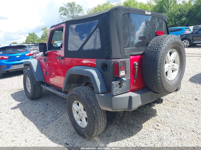 Продажа на аукционе авто 2008 Jeep Wrangler X, vin: 1J4FA24138L550464, номер лота: 45928202