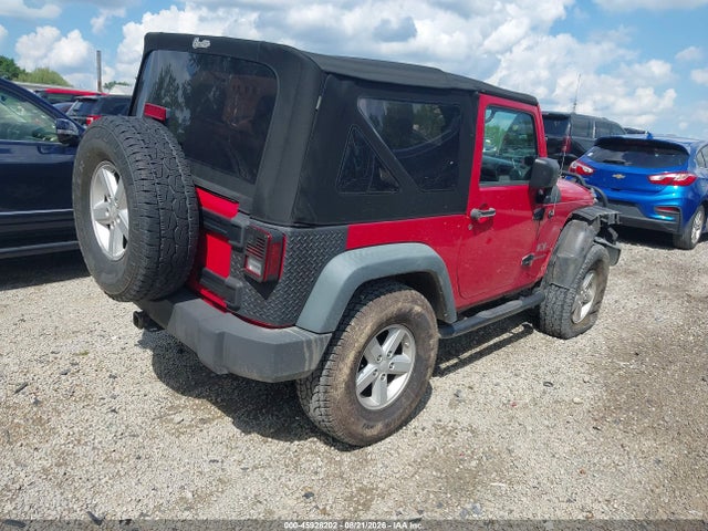 Продажа на аукционе авто 2008 Jeep Wrangler X, vin: 1J4FA24138L550464, номер лота: 45928202