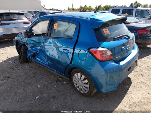 Aukcja sprzedaży 2024 Mitsubishi Mirage Es/le, vin: ML32AUHJ3RH019847, numer aukcji: 45928208