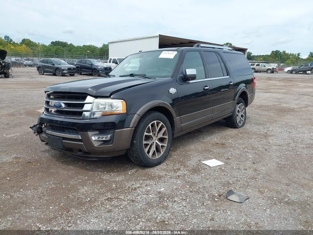 45928216 :رقم المزاد ، 1FMJK1JT3GEF12390 vin ، 2016 Ford Expedition El King Ranch مزاد بيع