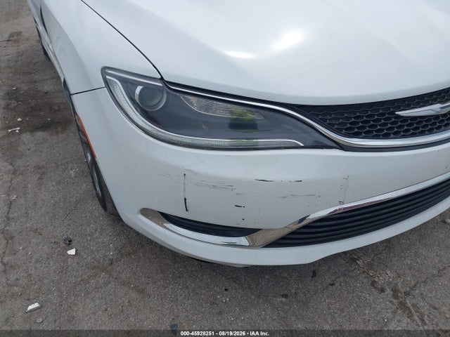 2016 Chrysler 200 Limited მანქანა იყიდება აუქციონზე, vin: 1C3CCCAB7GN152770, აუქციონის ნომერი: 45928251