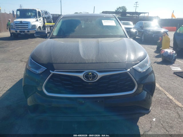 2021 Toyota Highlander L მანქანა იყიდება აუქციონზე, vin: 5TDCZRAH5MS083553, აუქციონის ნომერი: 45928329