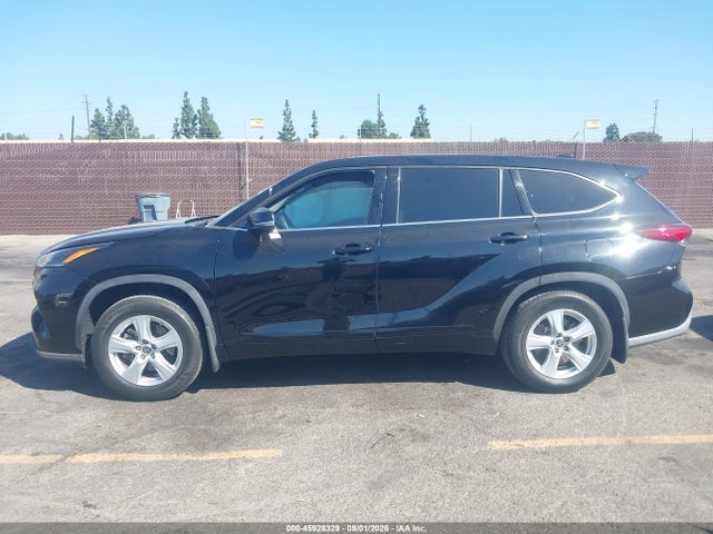 2021 Toyota Highlander L მანქანა იყიდება აუქციონზე, vin: 5TDCZRAH5MS083553, აუქციონის ნომერი: 45928329