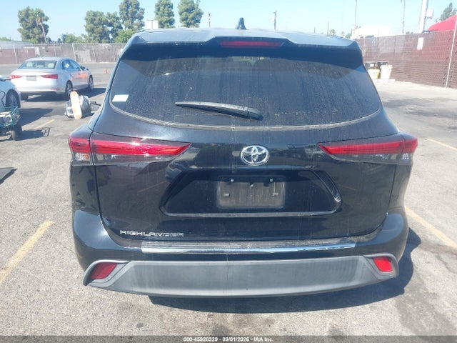 2021 Toyota Highlander L მანქანა იყიდება აუქციონზე, vin: 5TDCZRAH5MS083553, აუქციონის ნომერი: 45928329