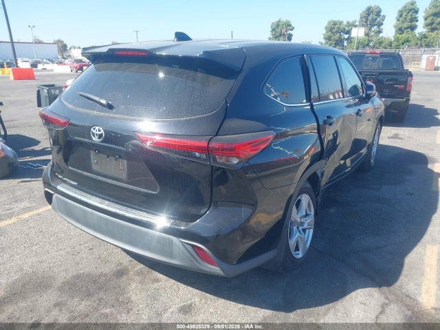 2021 Toyota Highlander L მანქანა იყიდება აუქციონზე, vin: 5TDCZRAH5MS083553, აუქციონის ნომერი: 45928329