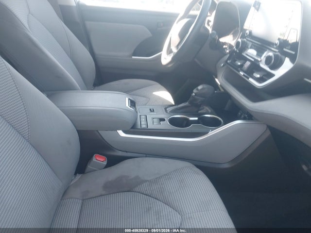 2021 Toyota Highlander L მანქანა იყიდება აუქციონზე, vin: 5TDCZRAH5MS083553, აუქციონის ნომერი: 45928329