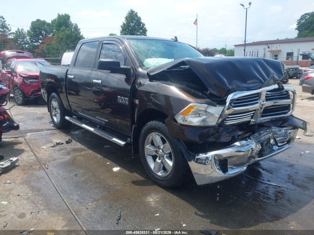45928331 :رقم المزاد ، 3C6RR7LT0HG525182 vin ، 2017 Ram 1500 Big Horn  4x4 5'7 Box مزاد بيع