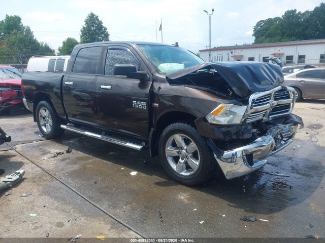 45928331 :رقم المزاد ، 3C6RR7LT0HG525182 vin ، 2017 Ram 1500 Big Horn  4x4 5'7 Box مزاد بيع