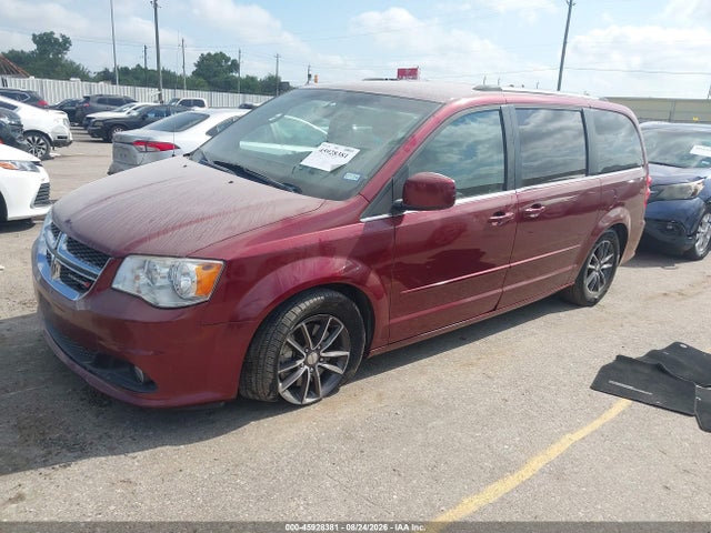 2017 Dodge Grand Caravan Sxt მანქანა იყიდება აუქციონზე, vin: 2C4RDGCG2HR572105, აუქციონის ნომერი: 45928381