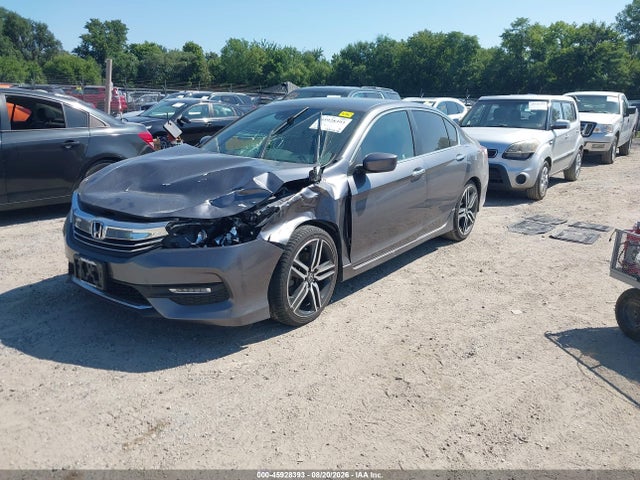 2017 Honda Accord Sport მანქანა იყიდება აუქციონზე, vin: 1HGCR2F69HA227060, აუქციონის ნომერი: 45928393