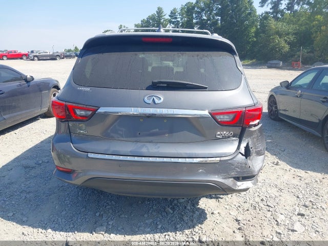 45928403 :رقم المزاد ، 5N1DL0MM6LC547522 vin ، 2020 Infiniti Qx60 Signature Edition Awd مزاد بيع