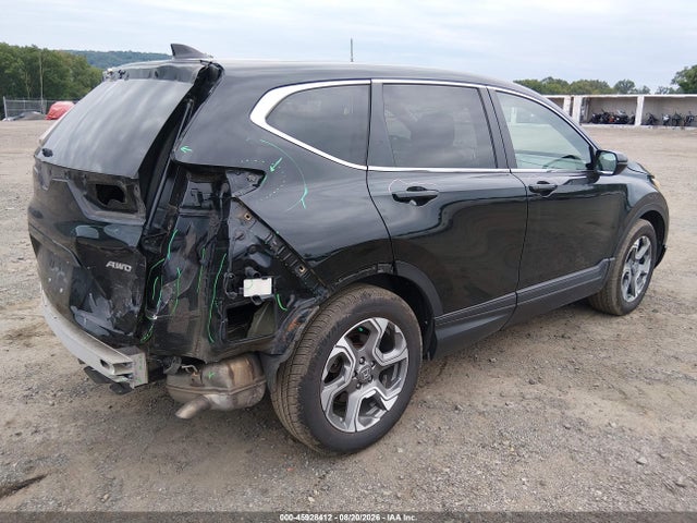 2018 Honda Cr-v Ex მანქანა იყიდება აუქციონზე, vin: 2HKRW2H50JH647701, აუქციონის ნომერი: 45928412