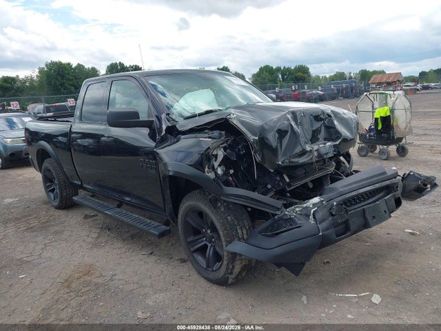 Auction sale of the 2021 Ram 1500 Classic Warlock Quad Cab 4x4 6'4 Box, vin: 1C6RR7GT0MS569292, lot number: 45928438