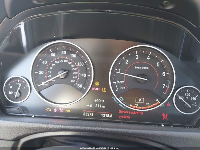 45928452 :رقم المزاد ، WBA3X9C58GD869725 vin ، 2016 Bmw 335i Gran Turismo Xdrive مزاد بيع