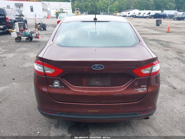 45928479 :رقم المزاد ، 3FA6P0LU0FR299332 vin ، 2015 Ford Fusion Hybrid Se مزاد بيع