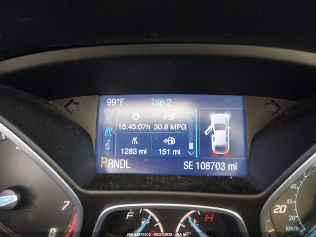 2014 Ford Focus Se მანქანა იყიდება აუქციონზე, vin: 1FADP3F22EL383345, აუქციონის ნომერი: 45928502