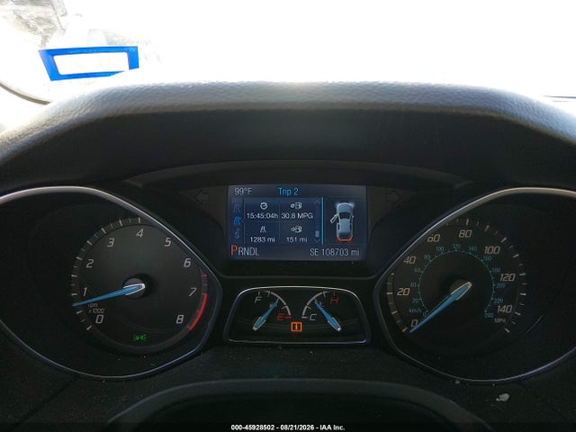 2014 Ford Focus Se მანქანა იყიდება აუქციონზე, vin: 1FADP3F22EL383345, აუქციონის ნომერი: 45928502