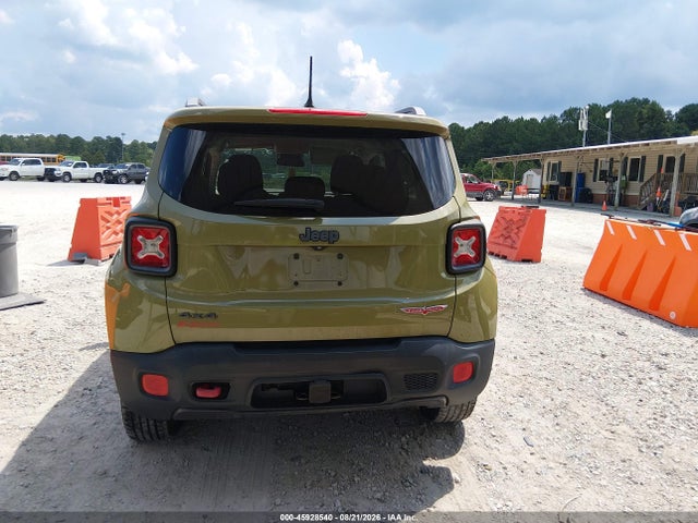 2015 Jeep Renegade Trailhawk მანქანა იყიდება აუქციონზე, vin: ZACCJBCT9FPB51062, აუქციონის ნომერი: 45928540