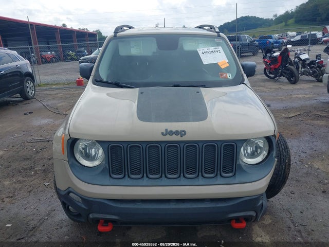 Aukcja sprzedaży 2016 Jeep Renegade Trailhawk, vin: ZACCJBCT9GPD65583, numer aukcji: 45928592