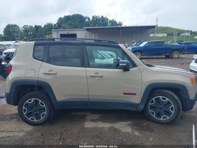 Aukcja sprzedaży 2016 Jeep Renegade Trailhawk, vin: ZACCJBCT9GPD65583, numer aukcji: 45928592