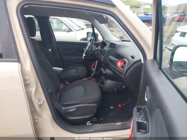 Aukcja sprzedaży 2016 Jeep Renegade Trailhawk, vin: ZACCJBCT9GPD65583, numer aukcji: 45928592