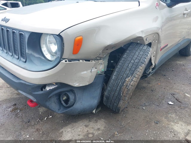 Aukcja sprzedaży 2016 Jeep Renegade Trailhawk, vin: ZACCJBCT9GPD65583, numer aukcji: 45928592