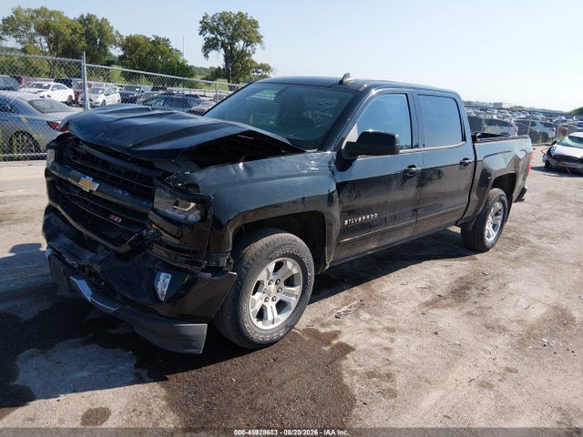 2018 Chevrolet Silverado 1500 2lt მანქანა იყიდება აუქციონზე, vin: 3GCUKREC8JG334843, აუქციონის ნომერი: 45928603