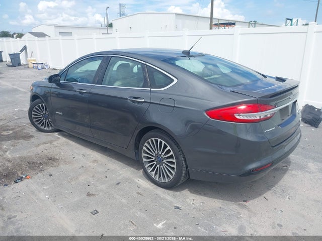 45928662 :رقم المزاد ، 3FA6P0RU8JR127811 vin ، 2018 Ford Fusion Hybrid Titanium مزاد بيع
