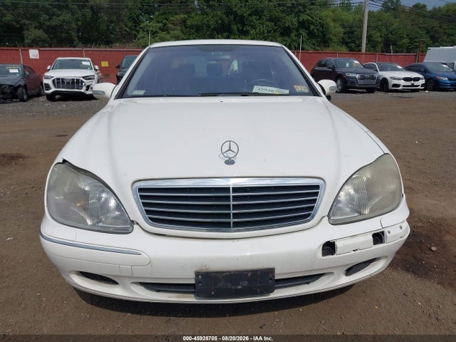2002 Mercedes-benz S 500 მანქანა იყიდება აუქციონზე, vin: WDBNG75J82A279494, აუქციონის ნომერი: 45928705