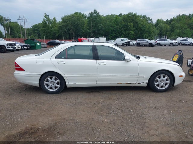 2002 Mercedes-benz S 500 მანქანა იყიდება აუქციონზე, vin: WDBNG75J82A279494, აუქციონის ნომერი: 45928705