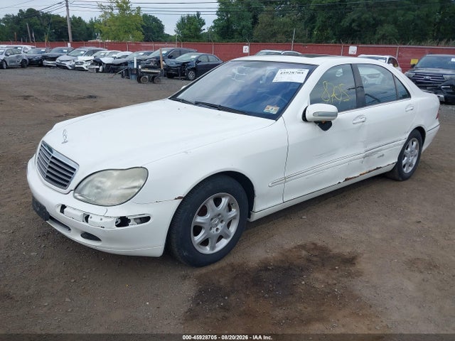 2002 Mercedes-benz S 500 მანქანა იყიდება აუქციონზე, vin: WDBNG75J82A279494, აუქციონის ნომერი: 45928705