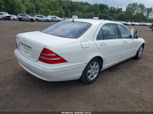2002 Mercedes-benz S 500 მანქანა იყიდება აუქციონზე, vin: WDBNG75J82A279494, აუქციონის ნომერი: 45928705