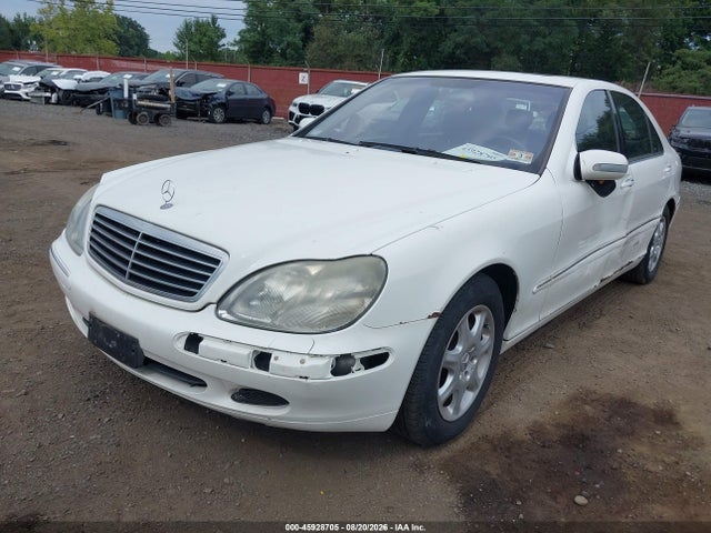 2002 Mercedes-benz S 500 მანქანა იყიდება აუქციონზე, vin: WDBNG75J82A279494, აუქციონის ნომერი: 45928705