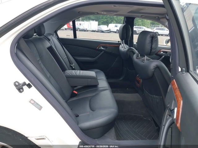 2002 Mercedes-benz S 500 მანქანა იყიდება აუქციონზე, vin: WDBNG75J82A279494, აუქციონის ნომერი: 45928705