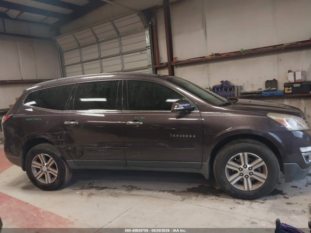 2015 Chevrolet Traverse Lt მანქანა იყიდება აუქციონზე, vin: 1GNKRHKD1FJ365987, აუქციონის ნომერი: 45928709