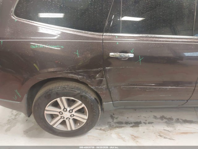 2015 Chevrolet Traverse Lt მანქანა იყიდება აუქციონზე, vin: 1GNKRHKD1FJ365987, აუქციონის ნომერი: 45928709