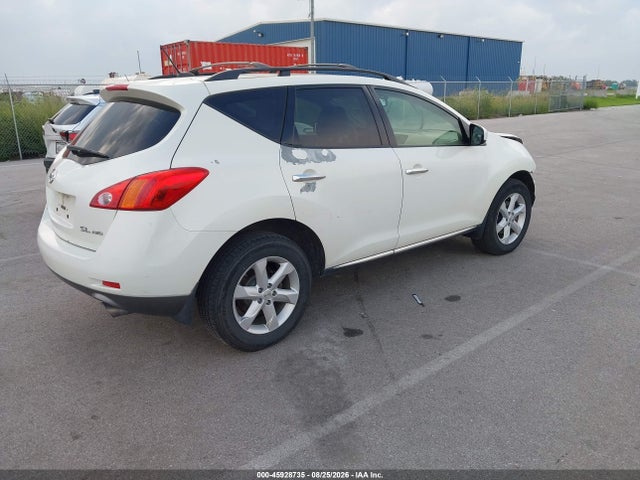 Aukcja sprzedaży 2009 Nissan Murano Sl, vin: JN8AZ18W39W128000, numer aukcji: 45928735