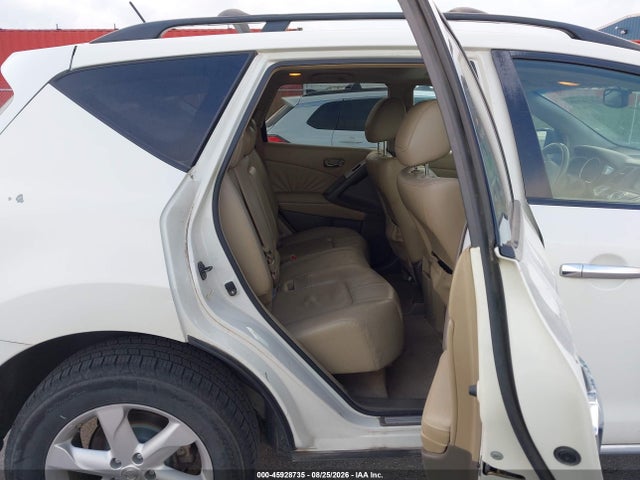 Aukcja sprzedaży 2009 Nissan Murano Sl, vin: JN8AZ18W39W128000, numer aukcji: 45928735
