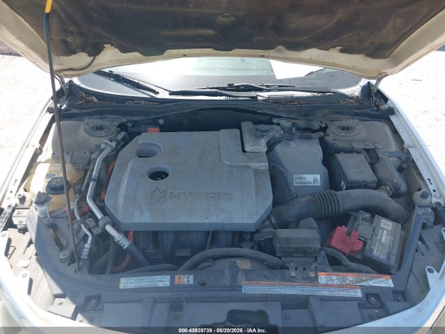 2010 Ford Fusion Hybrid მანქანა იყიდება აუქციონზე, vin: 3FADP0L38AR366461, აუქციონის ნომერი: 45928739