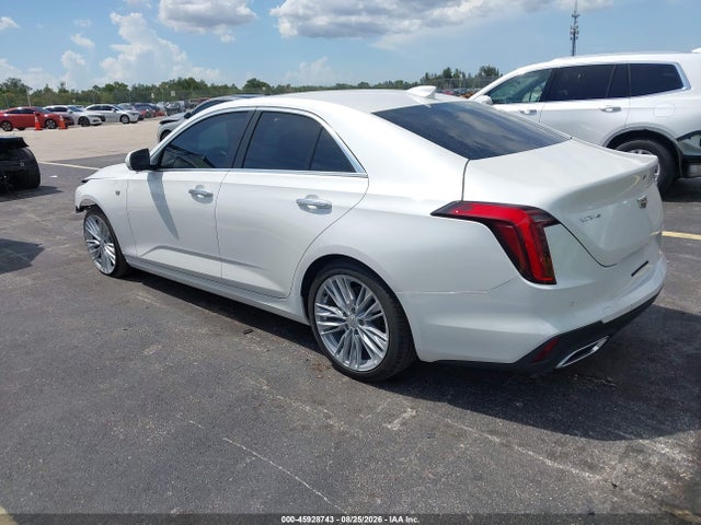 45928743 :رقم المزاد ، 1G6DB5RLXS0110663 vin ، 2025 Cadillac Ct4 Premium Luxury Rwd مزاد بيع