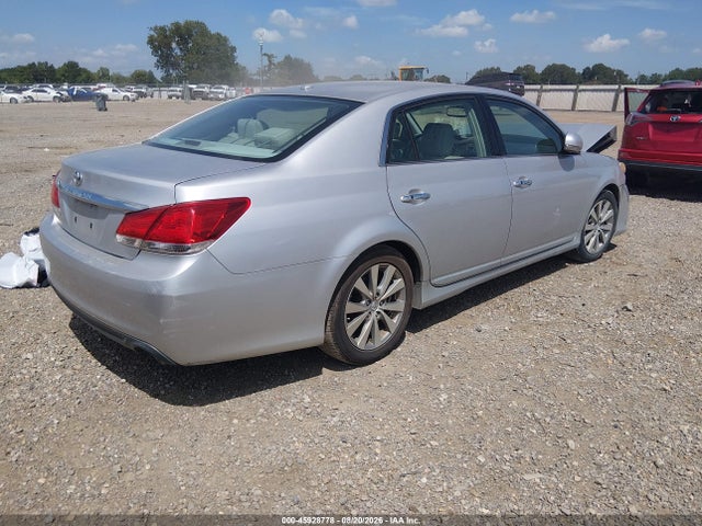 2011 Toyota Avalon Limited მანქანა იყიდება აუქციონზე, vin: 4T1BK3DBXBU390905, აუქციონის ნომერი: 45928778