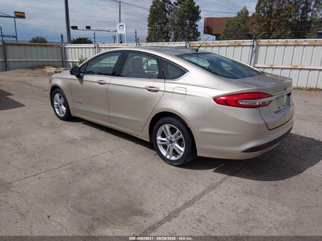 Продажа на аукционе авто 2018 Ford Fusion Hybrid S, vin: 3FA6P0UU9JR254347, номер лота: 45928831